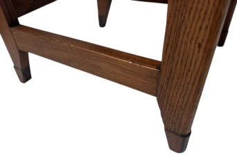 Four Art Deco Modernist Dining Room Chairs by Hendrik Wouda for Pander, 1924